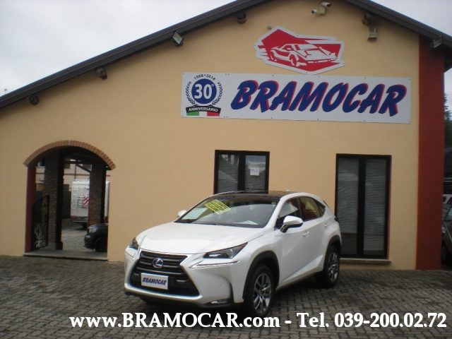 lexus nx 300h hybrid 4wd executive - km 11.167 - bianco perlato anno 2017
