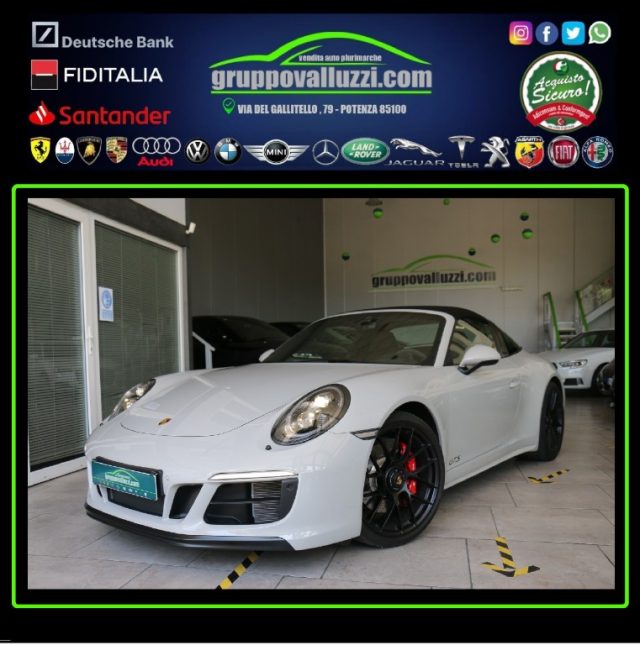 porsche 911 targa 4gts * garanzia ufficiale porsche * anno 2019