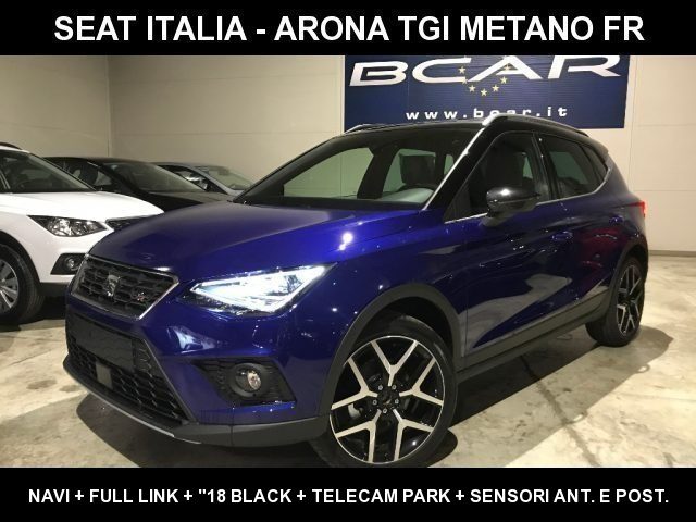 seat arona 1.0 tgi fr +navi+led+"18 black +telecam park anno 2020