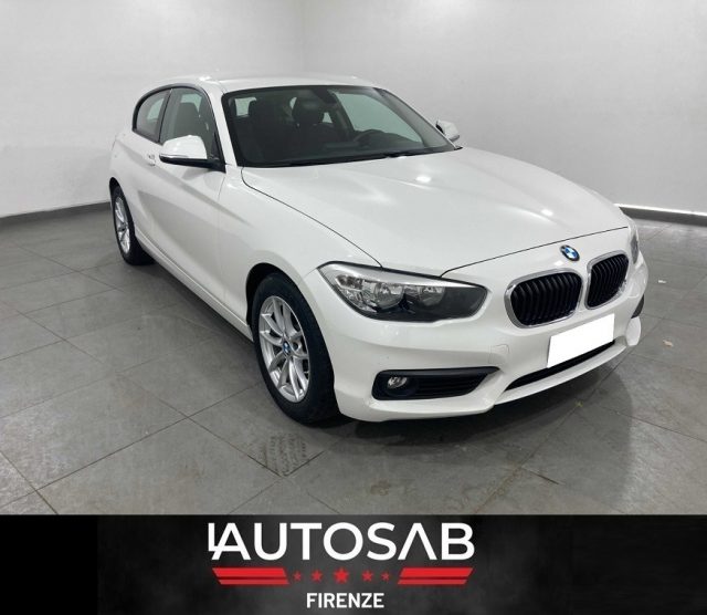 BMW 116 Bianco metallizzato