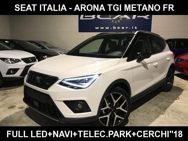 seat arona 1.0 tgi fr +navi+full led+"18 black +telecam.park anno 2020