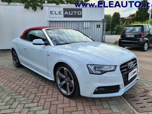 audi a5 cabrio 2.0 tdi 190cv clean diesel quattro s-line anno 2014