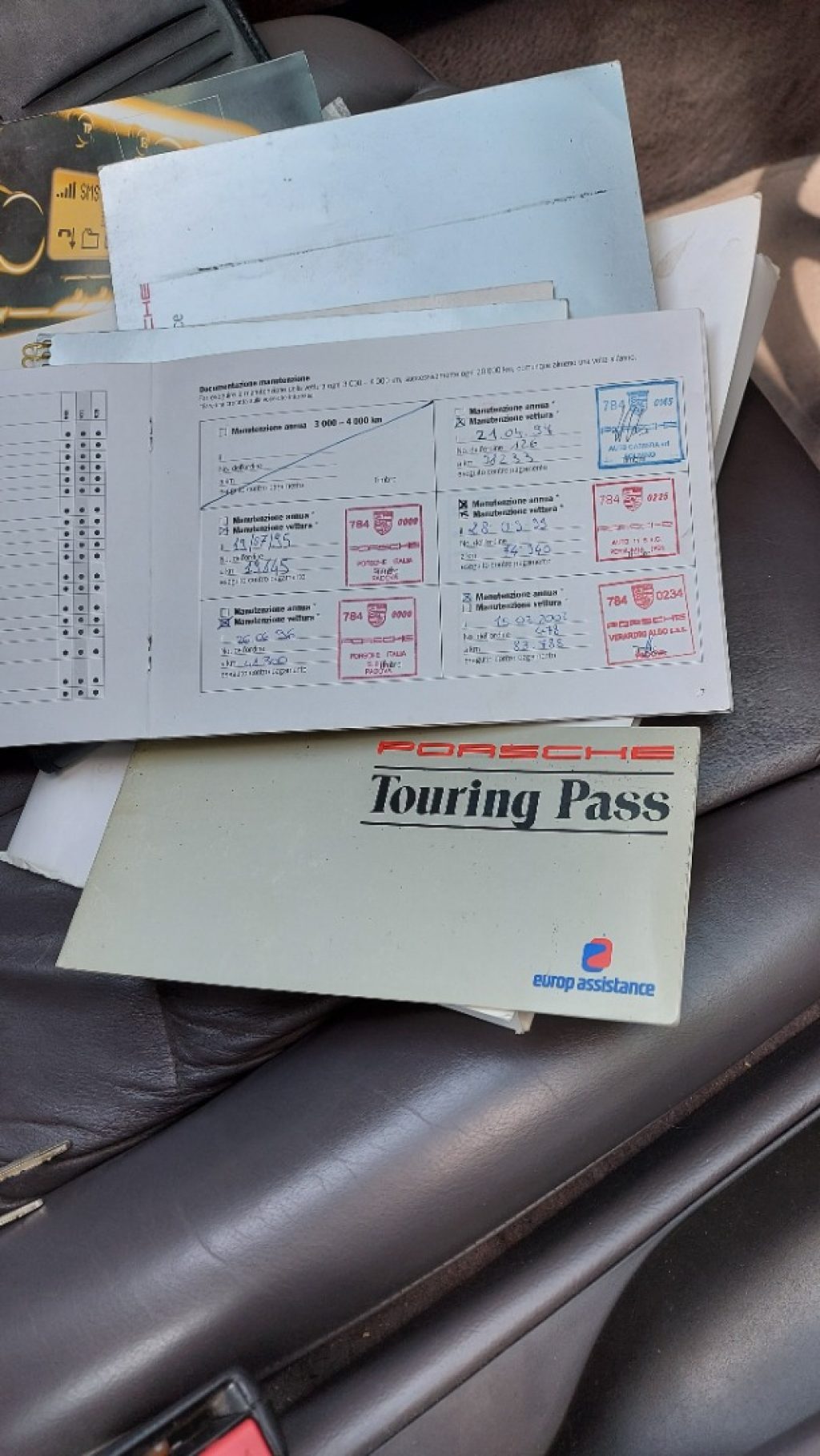 PORSCHE 993 Carrera 4 Coupé - Service Book Porsche - ASI - 11