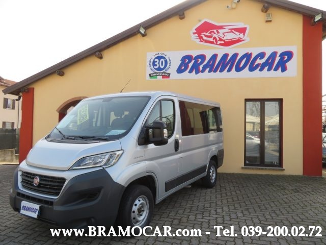 fiat ducato 30 2.3 mjt 150cv panorama 9 posti - km 66.179 - e6 anno 2017