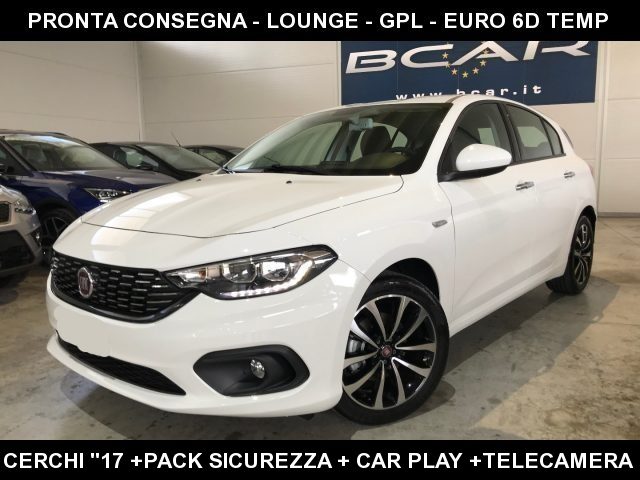 fiat tipo 1.4 5 p lounge gpl / "17 sport +carplay+clima auto anno 2019