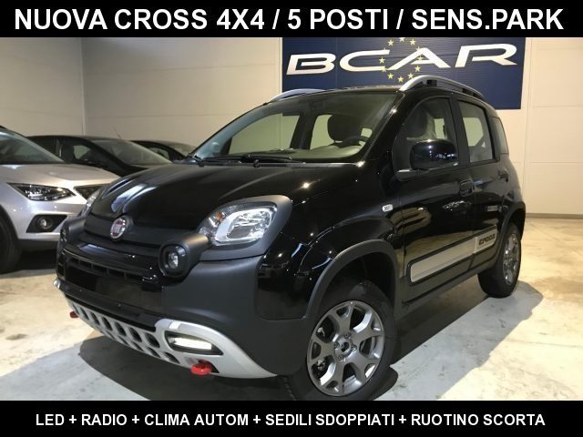 fiat panda cross 0.9 twinair turbo 4x4 /clima auto/sensori/ruotino anno 2020
