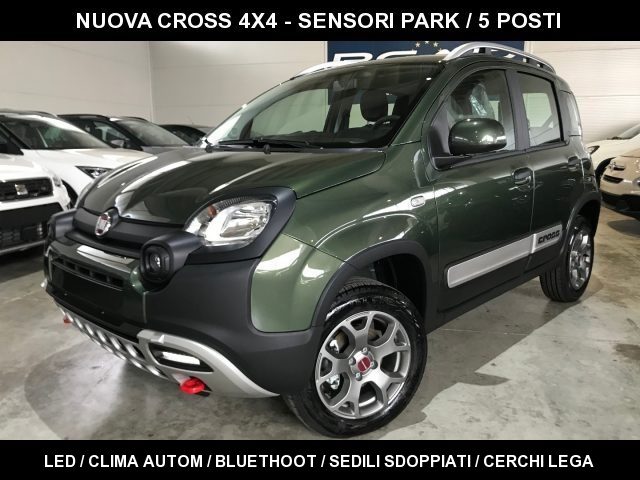 fiat panda cross 0.9 twinair turbo 4x4 /clima auto/sensori/ruotino anno 2020