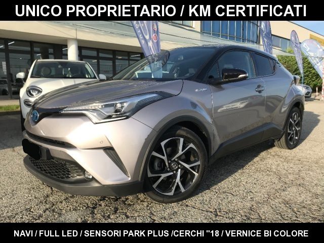 toyota c-hr 1.8 hybrid e-cvt style /navi/full led/"18 lounge anno 2017
