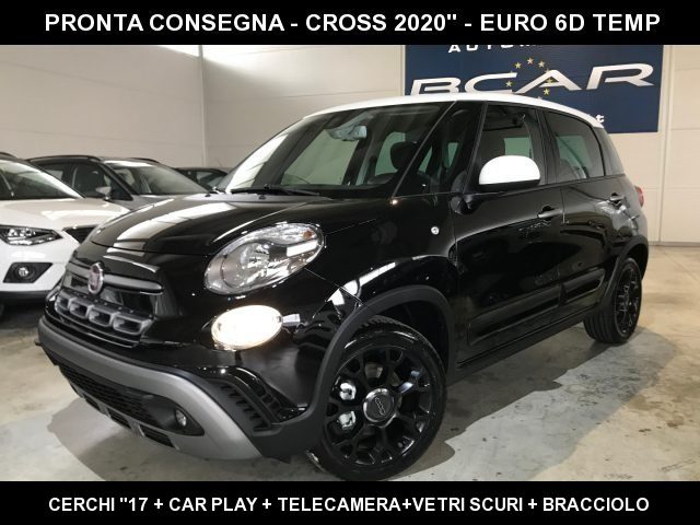 fiat 500l 1.4 95 cv s&s cross +"17 sport +telecam+car play anno 2020