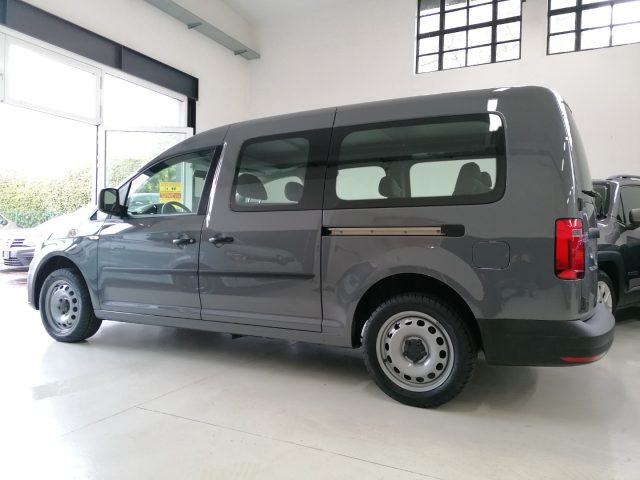 volkswagen caddy 2.0 tdi 102 cv kombi 7 posti maxi lungo anno 2017
