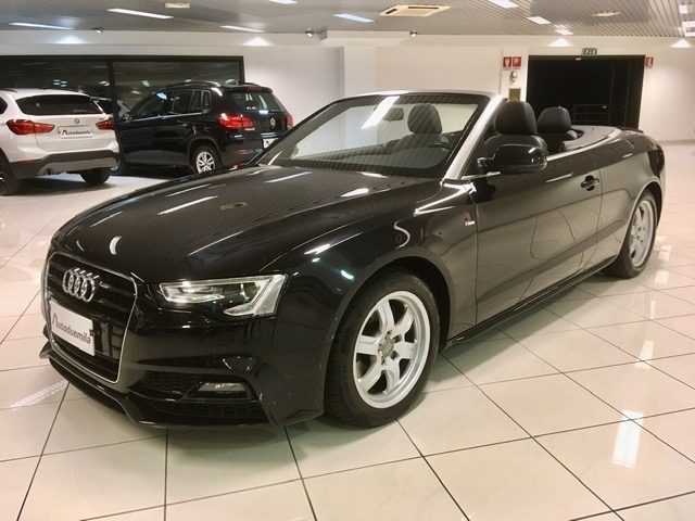 audi a5 cabrio 1.8 tfsi 177 cv multitronic advanced s line anno 2015