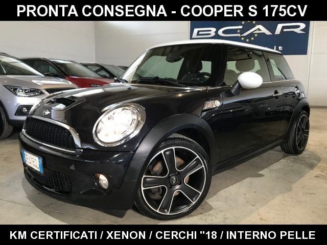 mini mini mini 1.6 16v cooper s chili +pelle+"18 sport+xenon anno 2008