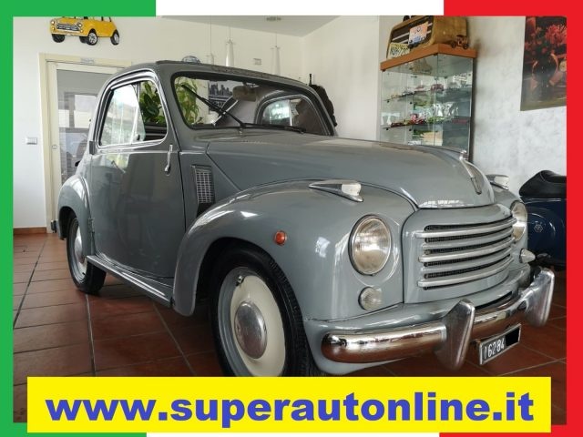 Auto d'epoca OLDTIMER Fiat 500C TOPOLINO 500C CONVERTIBILE del 1954 -  Superauto De Angelis, Salerno