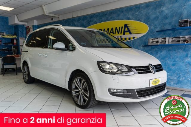 volkswagen sharan 2.0 tdi 184cv dsg highline tetto panoramico unipro anno 2017