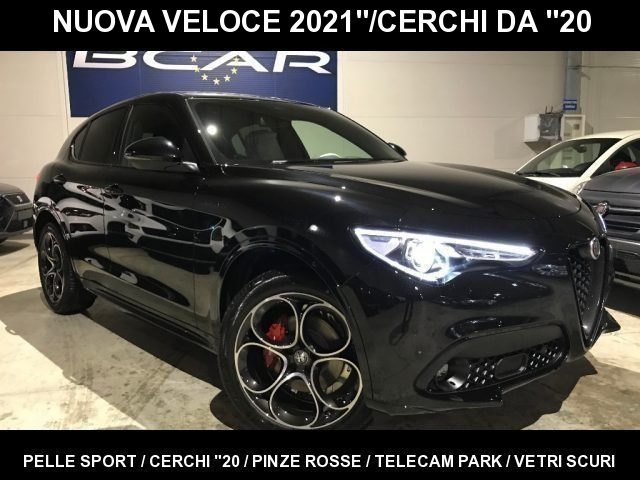 alfa romeo stelvio 2.2 td 210cv at8 q4 veloce "20/pinze rosse/my 21" anno 2021