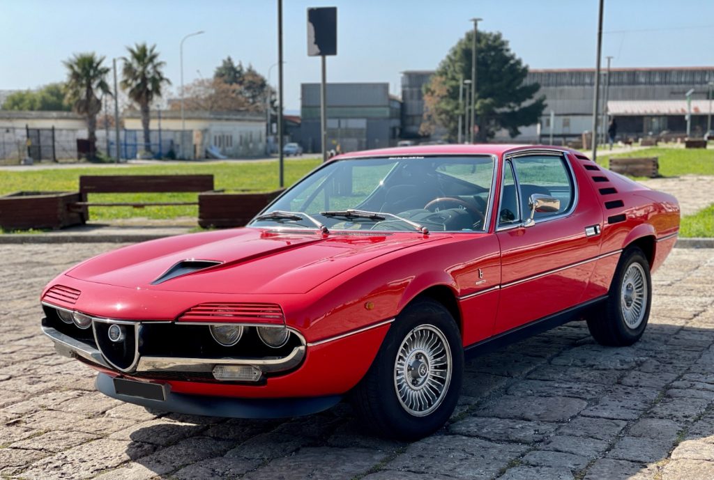 ALFA ROMEO Montreal 2.6 V8  Targa ORO ASI - Documenti originali - 2