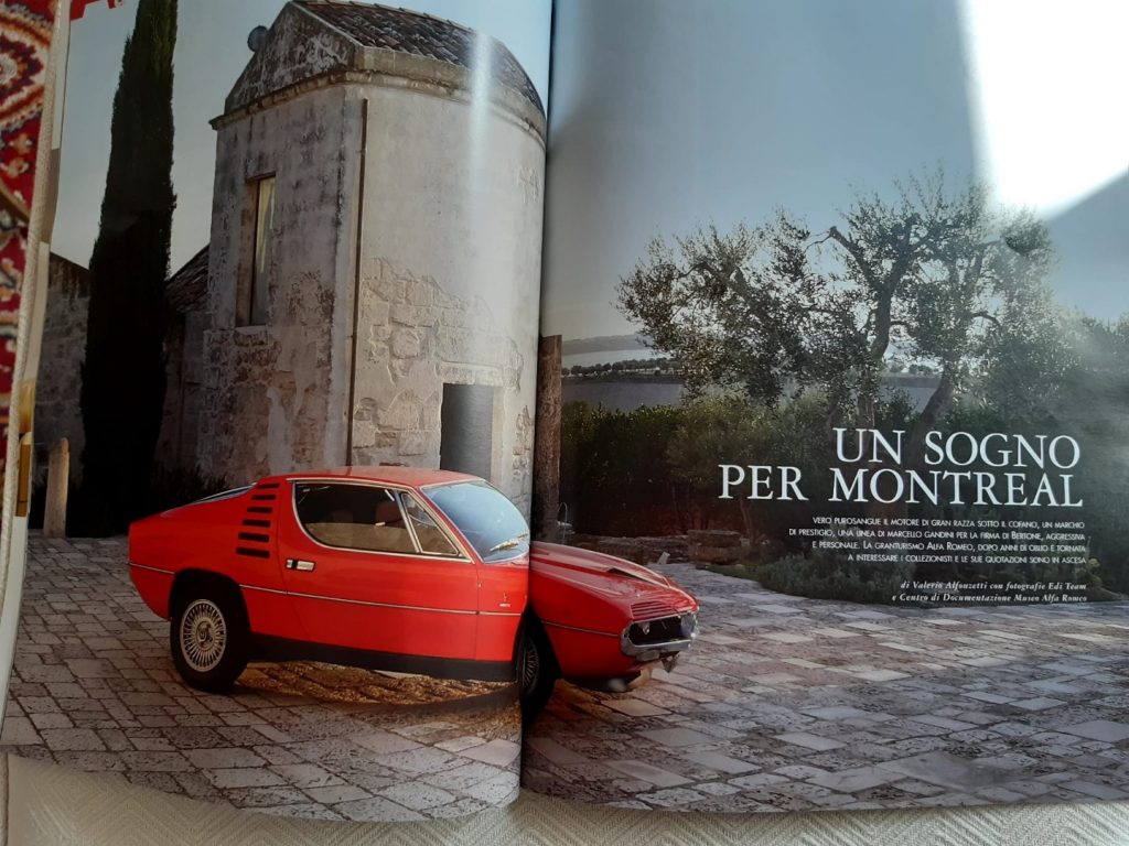 ALFA ROMEO Montreal 2.6 V8  Targa ORO ASI - Documenti originali - 24