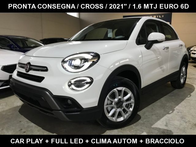 fiat 500x 1.6 multijet cross + full led+car play mirror anno 2021