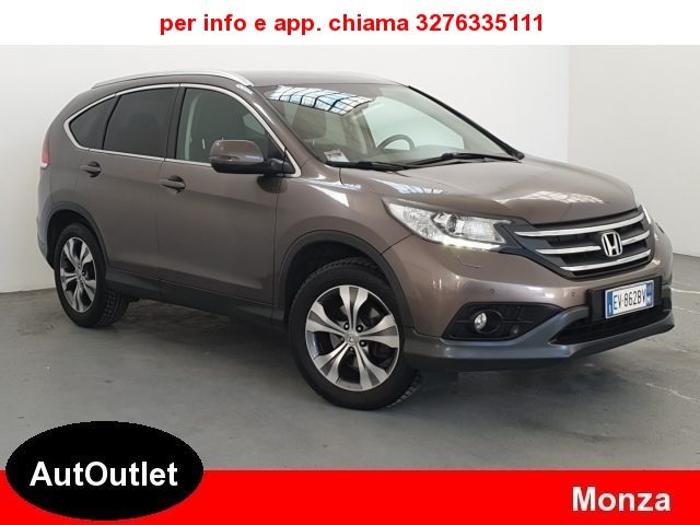 honda cr-v 2.2 i-dtec lifestyle 4x4 sat navi automatica anno 2014