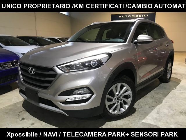 hyundai tucson 1.7 crdi dct xpossible navi+telecam/unico propriet anno 2017