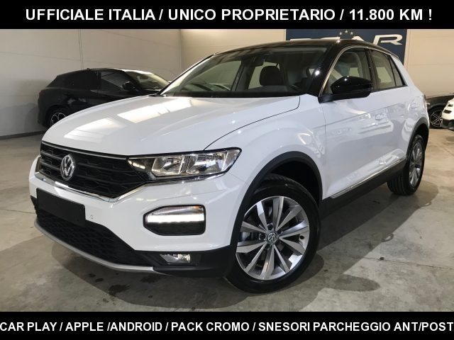 volkswagen t-roc 1.0 tsi 115cv style bmtech b-colore sens park plus anno 2018