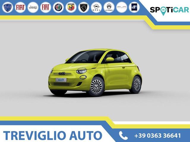 FIAT 500e Cabrio 500 + LA PRIMA BY BOCELLI 