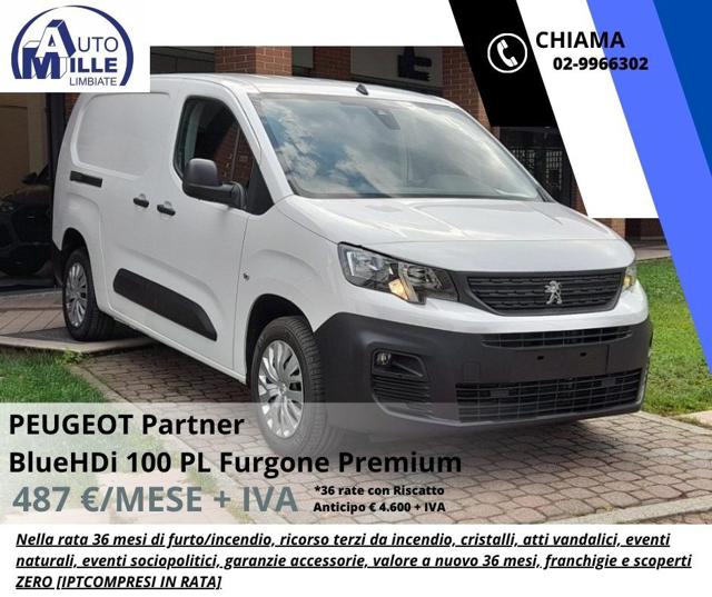 PEUGEOT Partner BlueHDi 100 PL Furgone Premium 