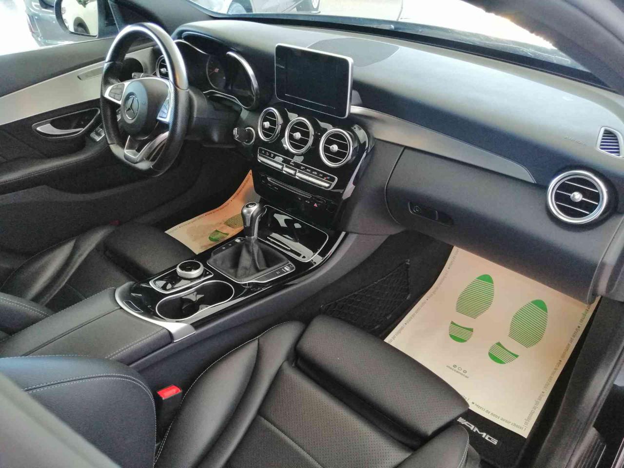 MERCEDES-BENZ C 200 d Premium - abitacolo-anteriore