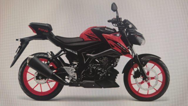 SUZUKI GSX-S 125 Blu pastello