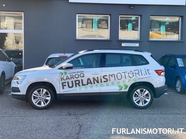 SKODA Karoq Bianco metallizzato