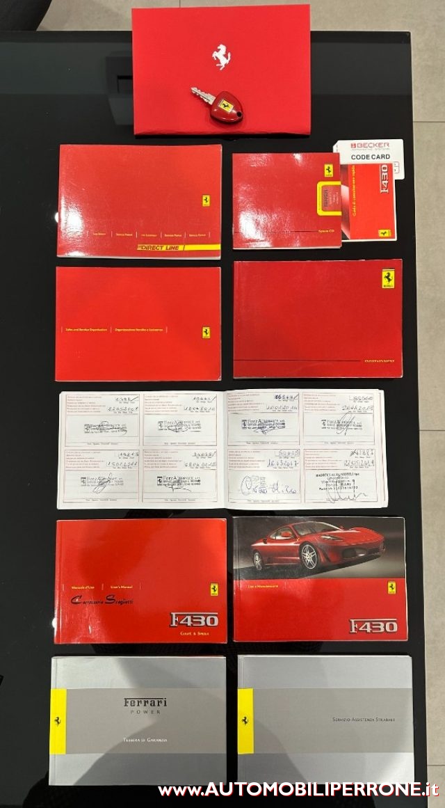 FERRARI F430 F1 – Service ufficiali Ferrari