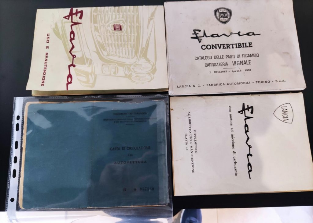 LANCIA Flavia Convertibile Vignale - TARGA ORO - 10