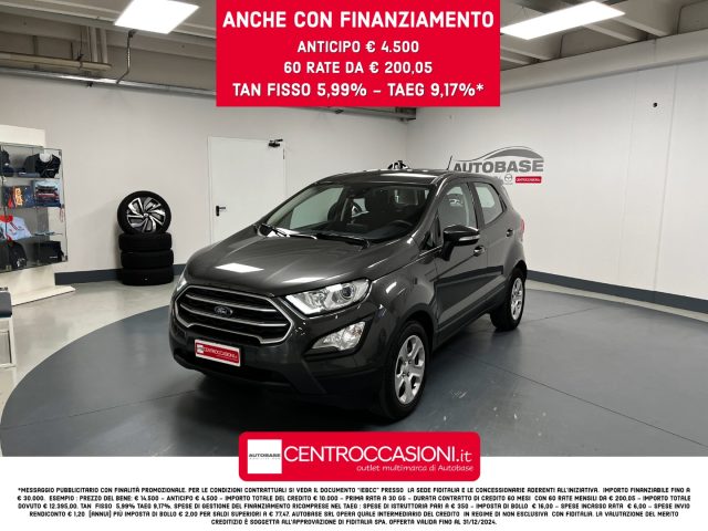 FORD EcoSport 1.5 Ecoblue 95 CV Start&Stop Plus 