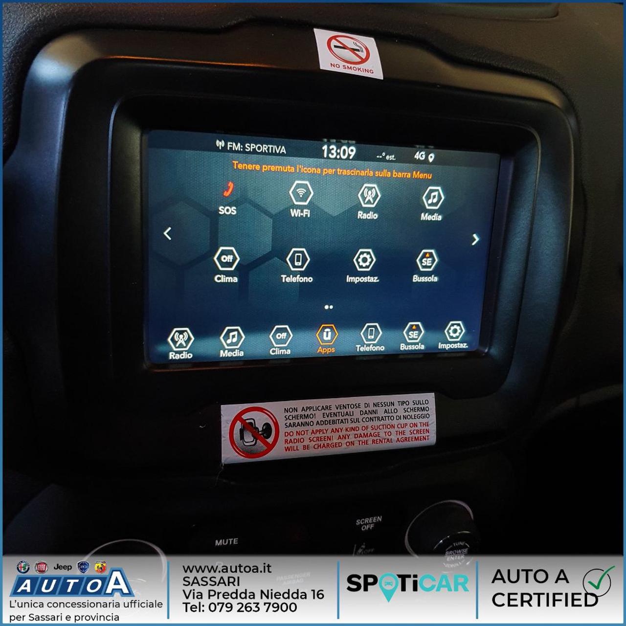 JEEP Renegade 1.0 T3 Limited - display-interno