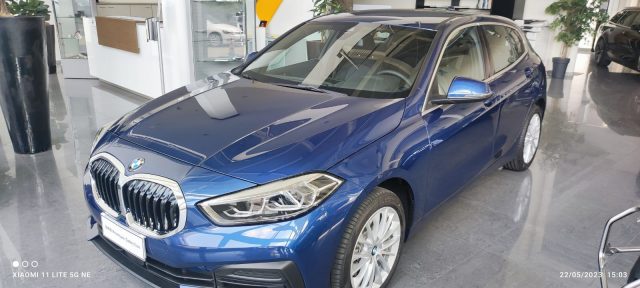 BMW 118 Blu metallizzato