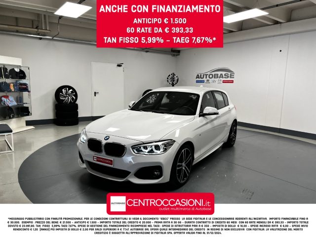 BMW 116 Bianco pastello