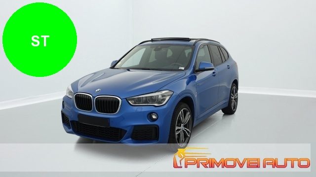 BMW X1 blu chiaro metallizzato