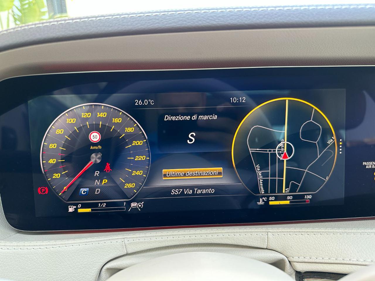 MERCEDES-BENZ S 350 d 4Matic Premium Plus - cruscotto