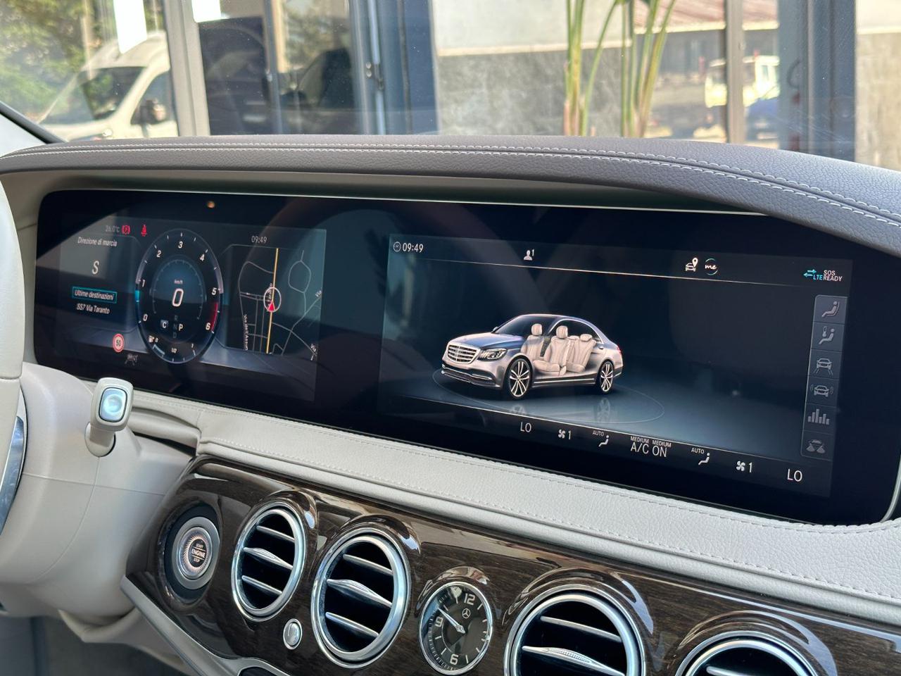 MERCEDES-BENZ S 350 d 4Matic Premium Plus - display-interno