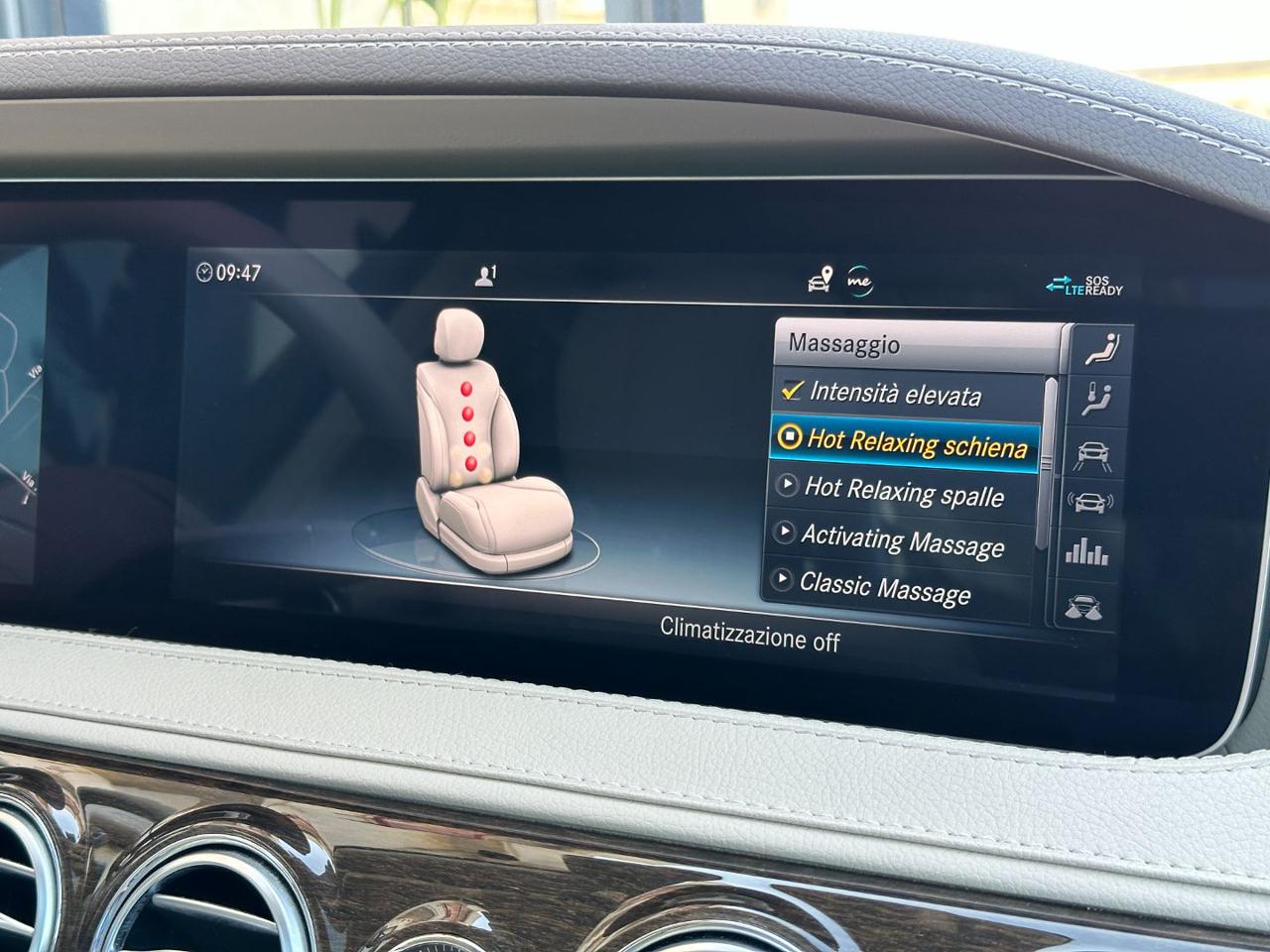 MERCEDES-BENZ S 350 d 4Matic Premium Plus - display-interno