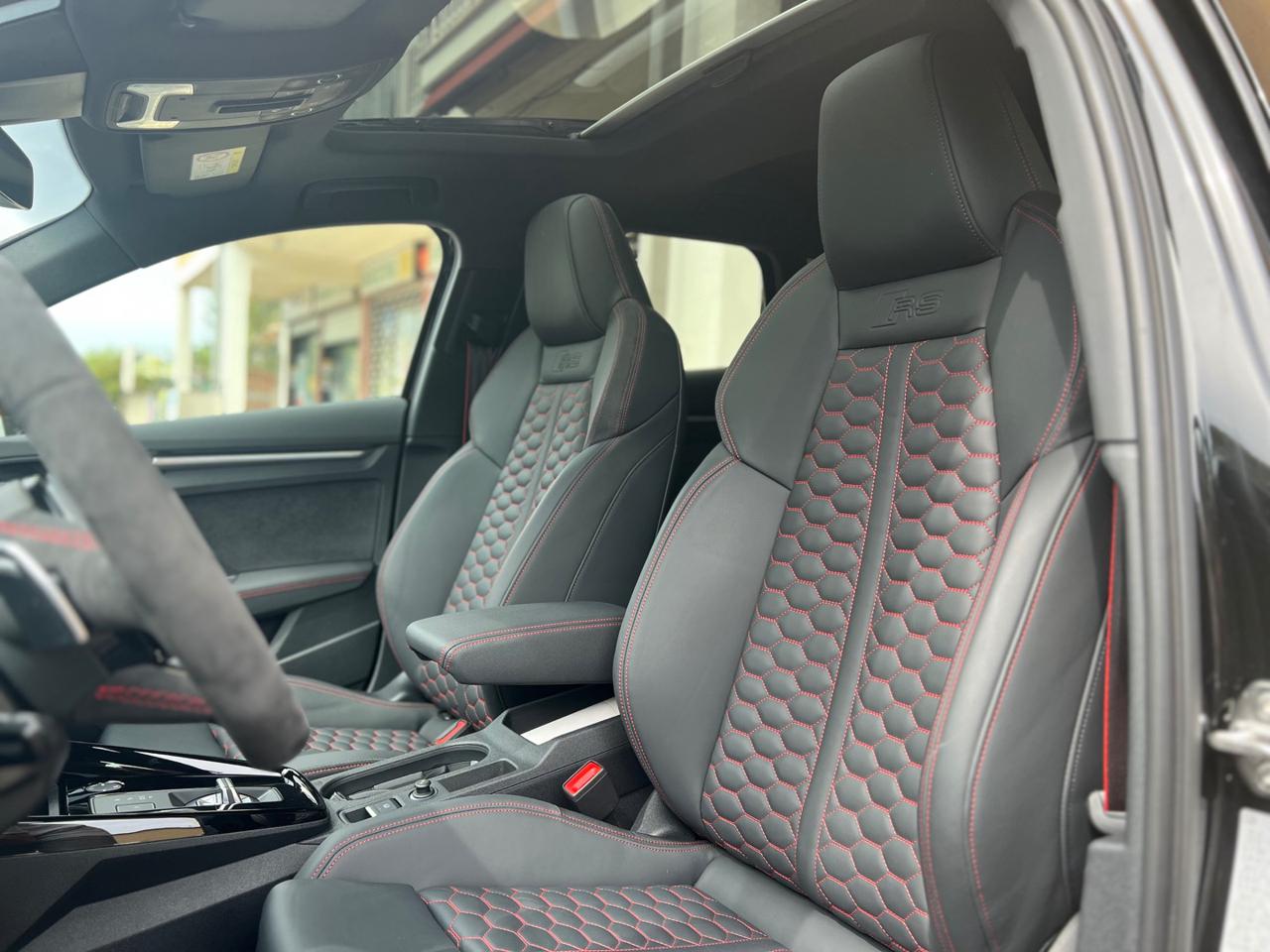 AUDI RS3 SPB TFSI quattro TETTO V-MAX B&O - abitacolo-anteriore