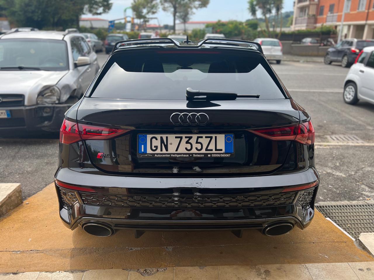 AUDI RS3 SPB TFSI quattro TETTO V-MAX B&O - posteriore