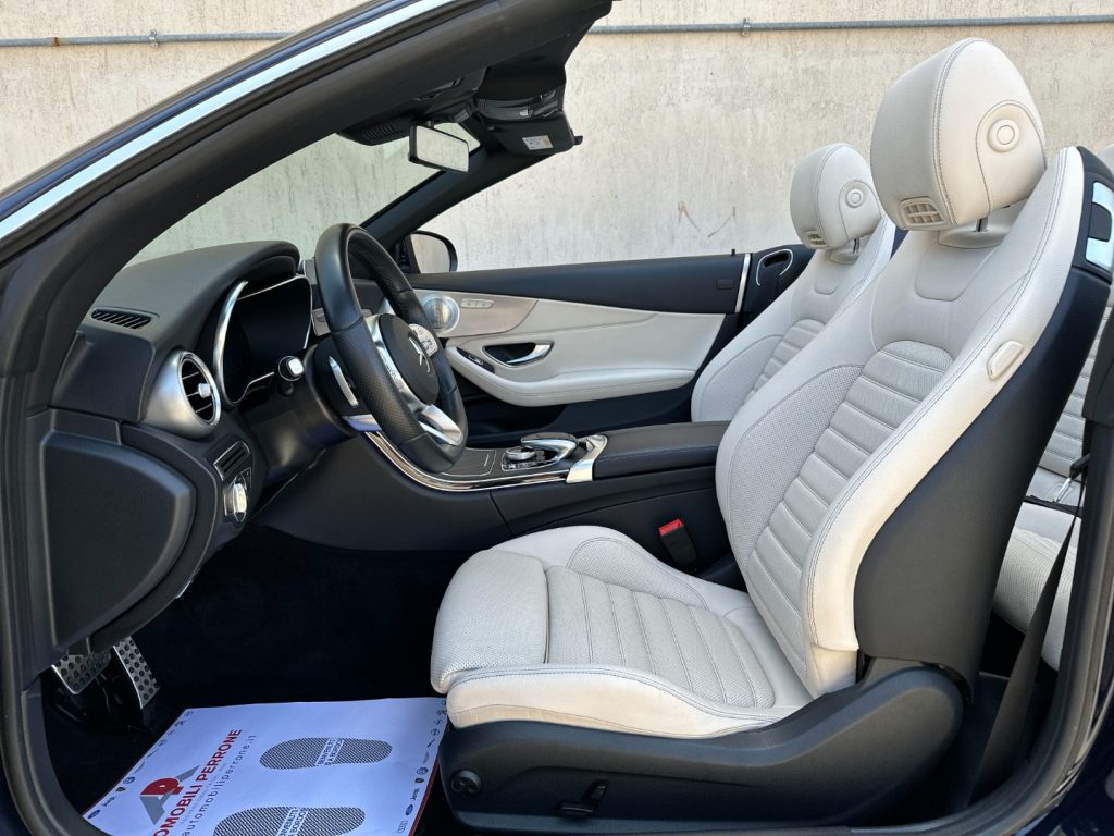 MERCEDES-BENZ C 220 d Cabrio Premium AMG - 1 prop./ FULL - 6