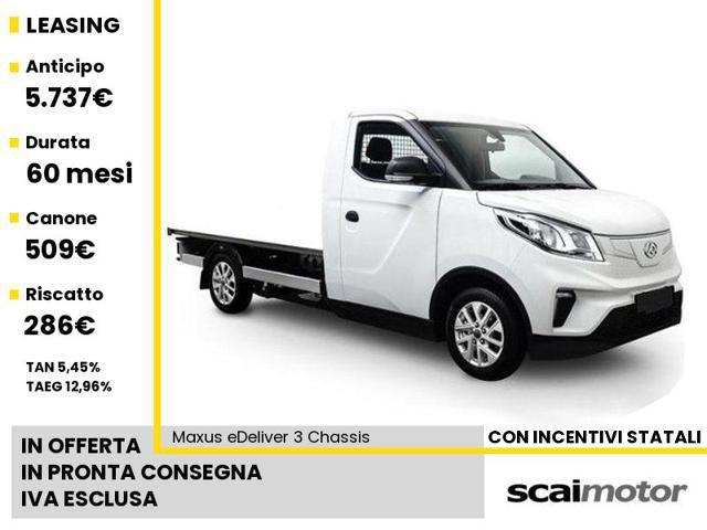 MAXUS eDeliver 3 Chassis Cab Nuovo