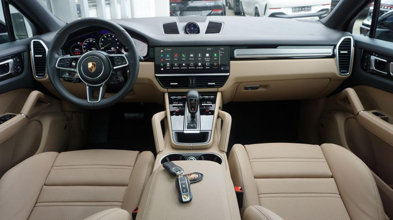 PORSCHE Cayenne Coupé 3.0 V6 E-Hybrid PLATINUM TETTO - abitacolo-anteriore