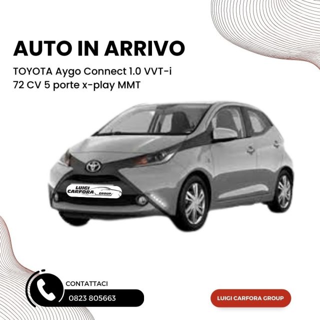 TOYOTA Aygo Connect 1.0 72cv 5p x-play Automatica 