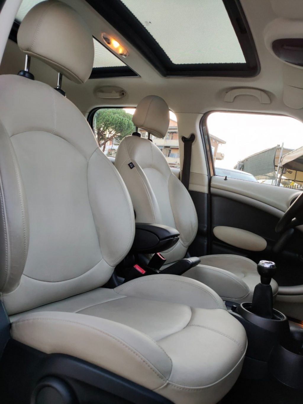 MINI Countryman Cooper D ALL4 Pelle Totale Navi Tetto Panorama - 13