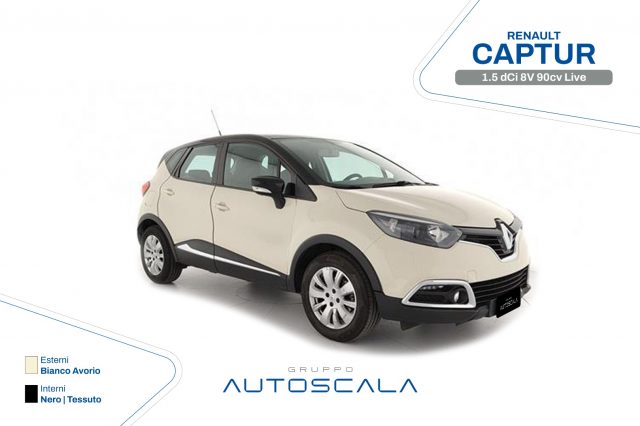 RENAULT Captur 1.5 dCi 8V 90cv Live *SOLO X COMMERCIANTI* 