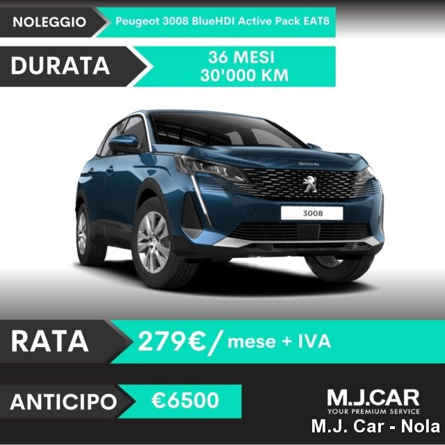 PEUGEOT 3008 BlueHDi EAT8 Active Pack Nuovo