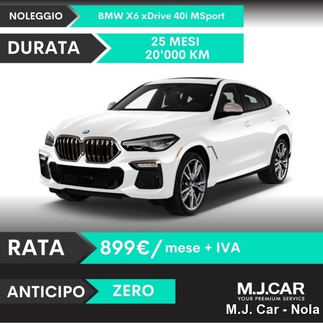 BMW X6 xDrive40i 48V Msport Nuovo